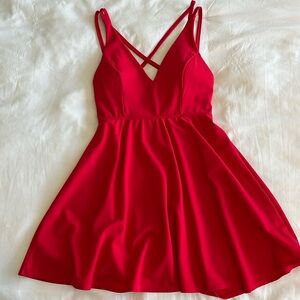Halara Red Mini Dress